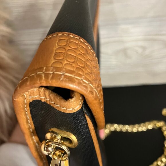 Christian DIOR Vintage Handbag, halfmoon with unbranded gold chain - Picture 3 of 9